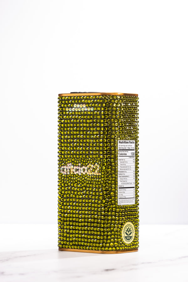 Limited Edition - "Liquid Gold" Adorned Medium Tin