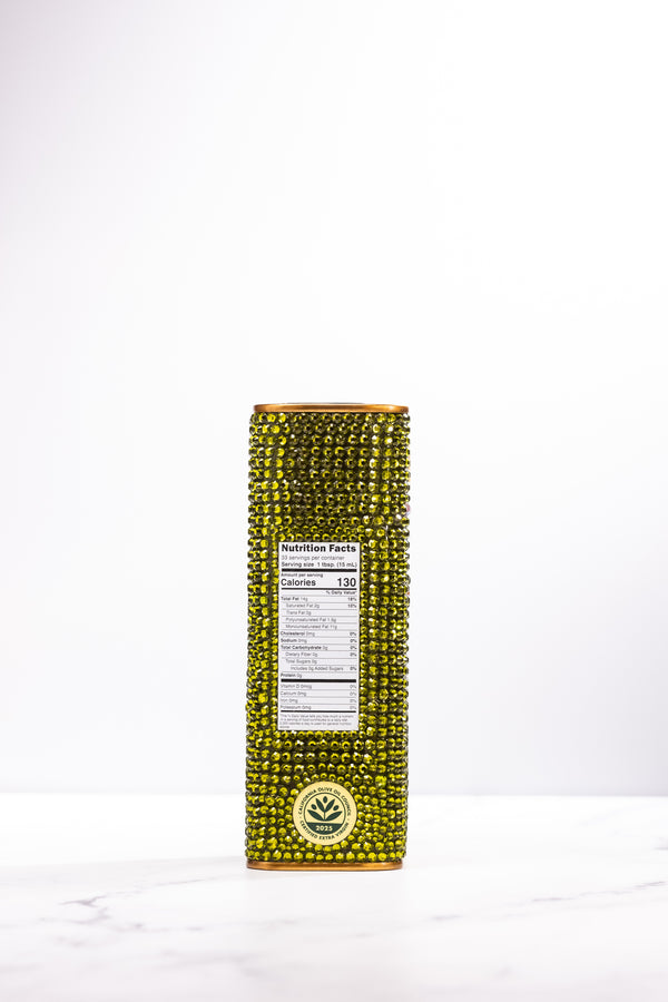 Limited Edition - "Liquid Gold" Adorned Medium Tin